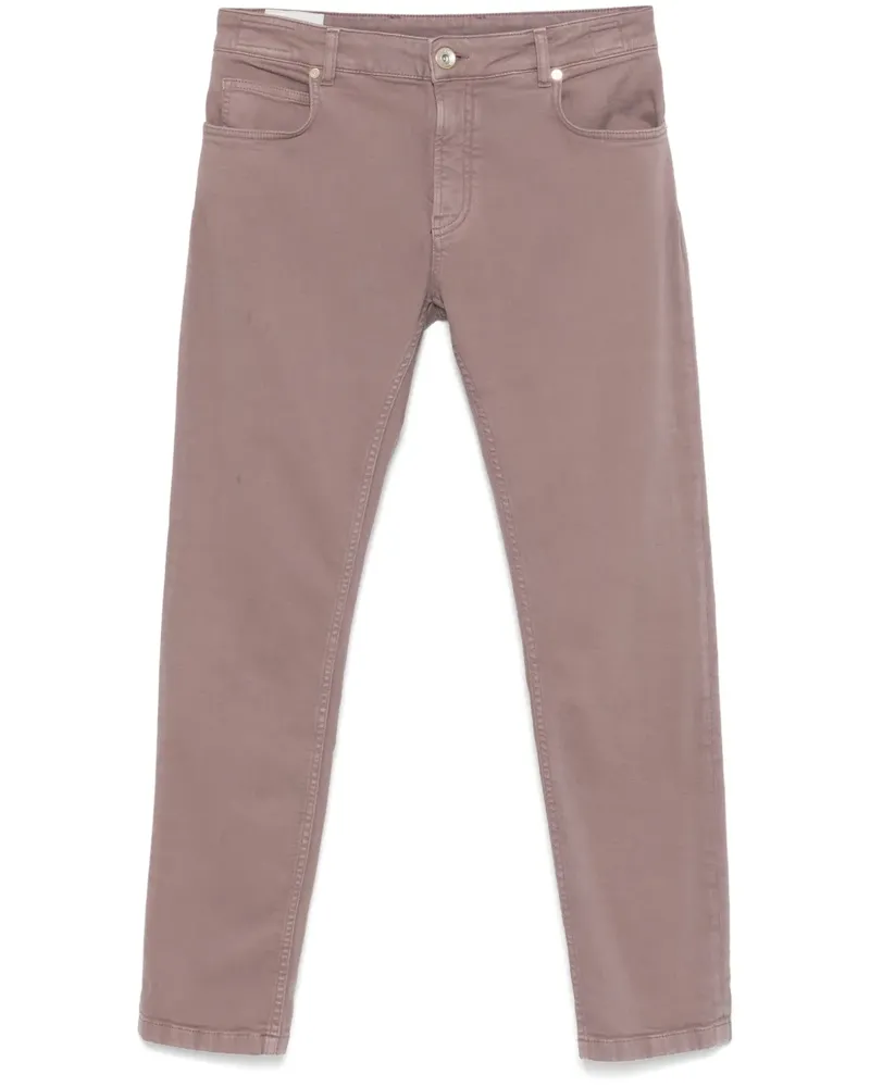 Eleventy Klassische Slim-Fit-Jeans - Violett Violett