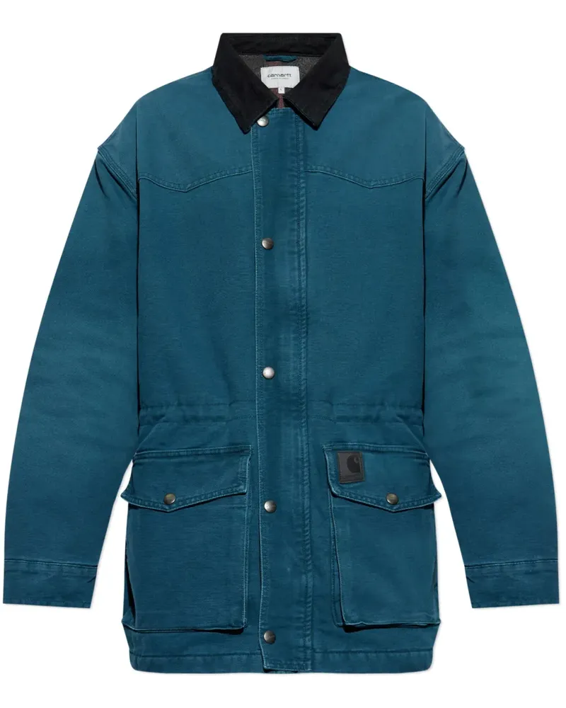 Carhartt WIP OG Santa Fe Jeansmantel - Blau Blau