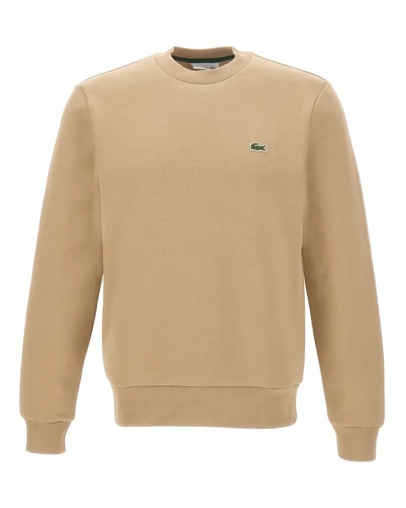 Lacoste Sweatshirt mit Logo-Patch - Nude Nude