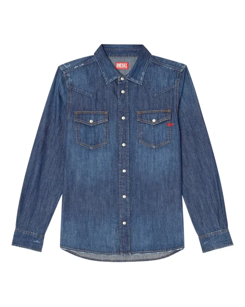Diesel D-Vega denim shirt - Blau Blau