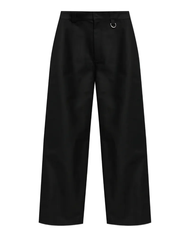Balenciaga Lockere Workwear Hose - Schwarz Schwarz