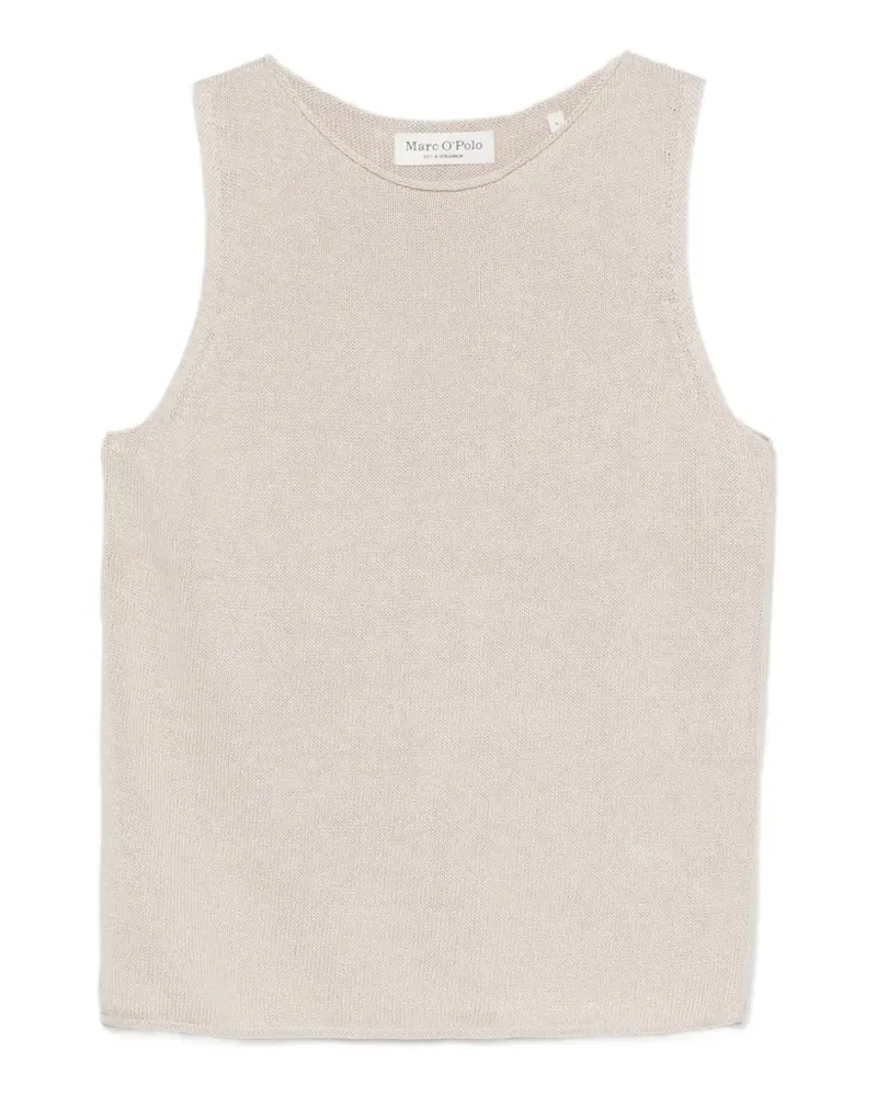 Marc O'Polo fine-knit sleeveless vest - Nude Nude