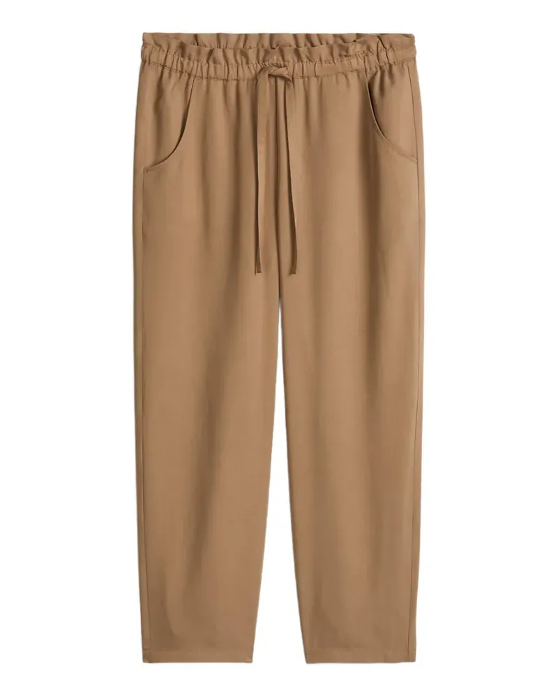 Marc O'Polo drawstring-waist trousers - Braun Braun
