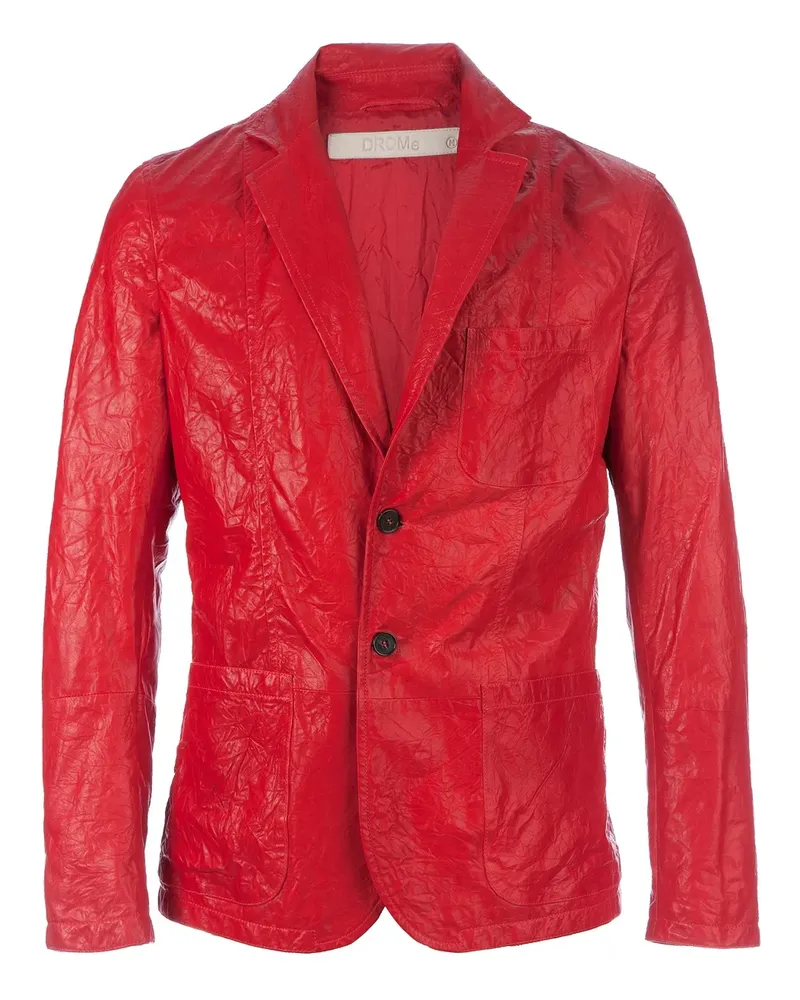 DROMe leather blazer - Rot Rot