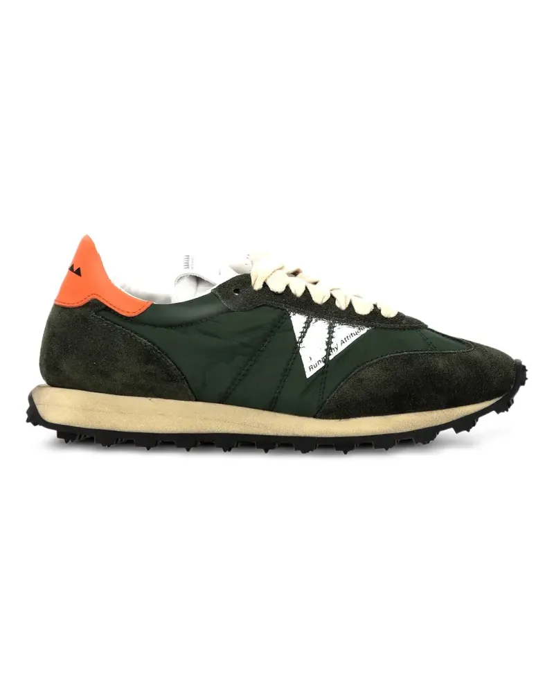 RUN OF Audax Sneakers mit Einsätzen - Grün Grün