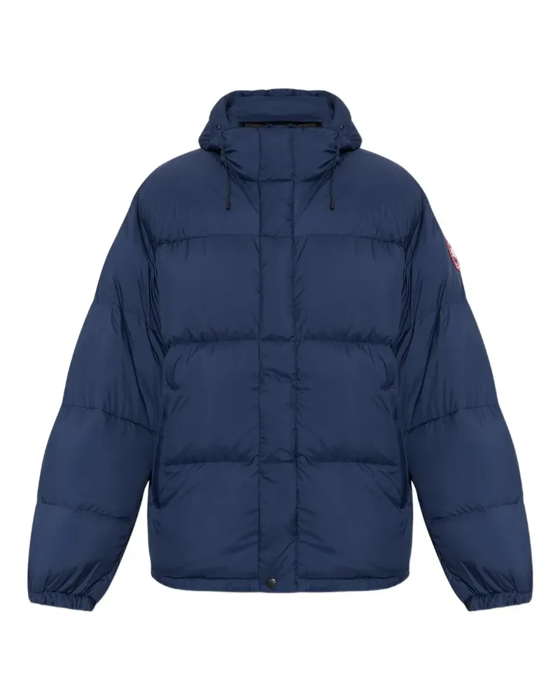 Canada Goose Steppjacke aus Sterlingleder - Blau Blau