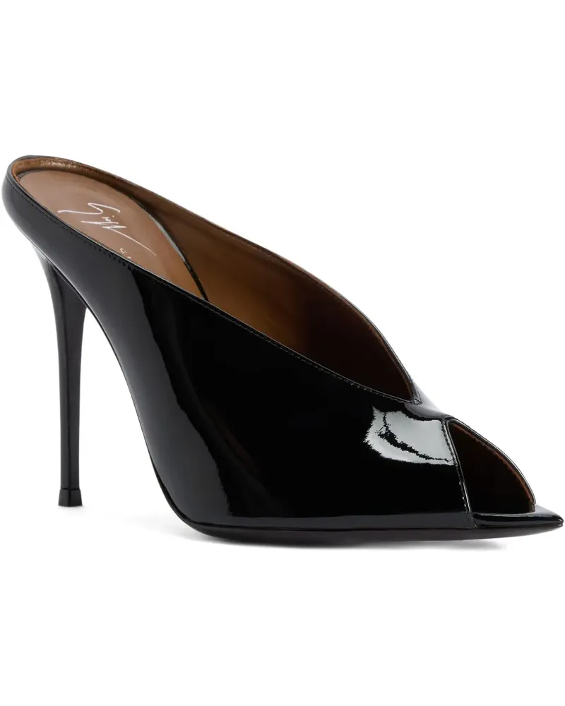 Giuseppe Zanotti Intriigo Cluedo Sandalen 90mm - Schwarz Schwarz