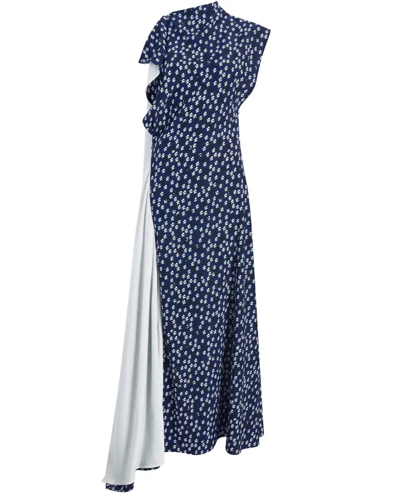 Proenza Schouler Devyn Maxikleid - Blau Blau
