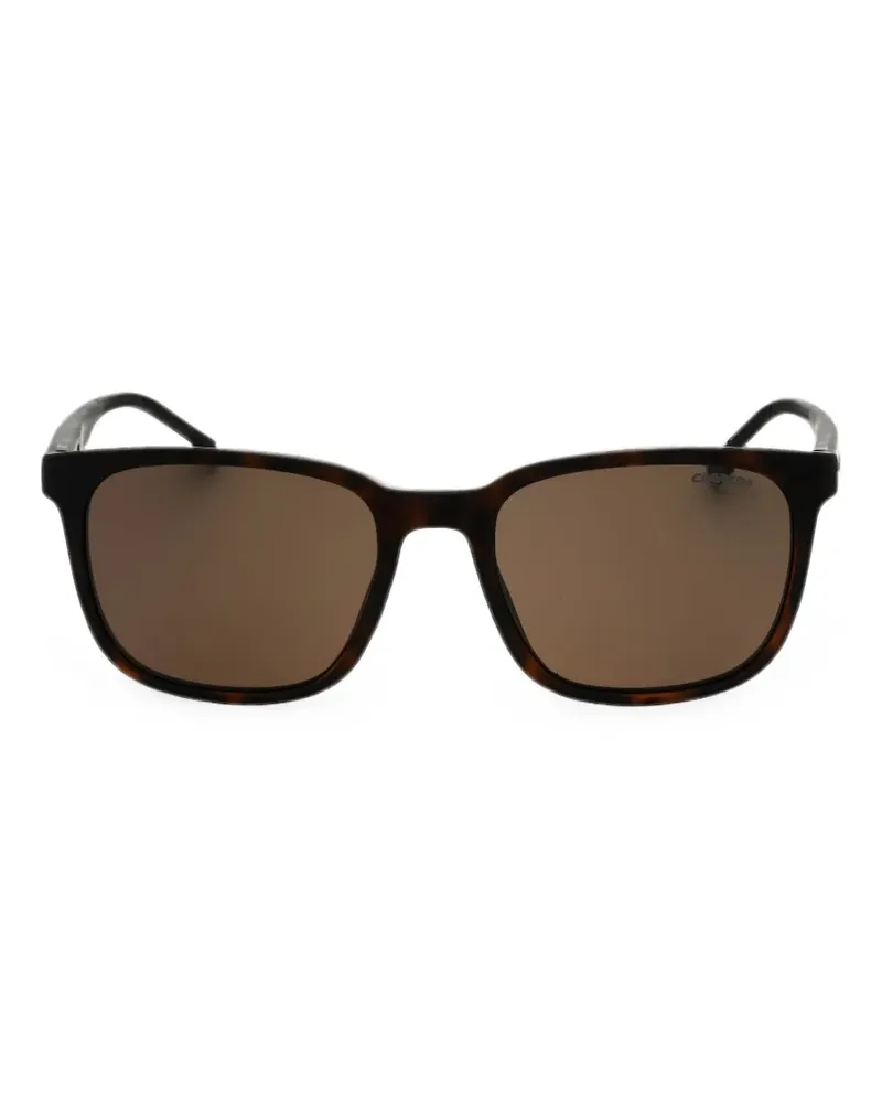 Carrera Sonnenbrille mit eckigem Gestell - Braun Braun