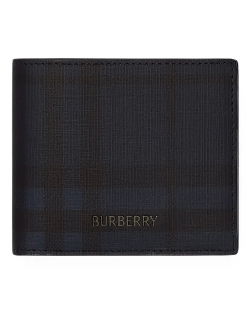 Burberry City Check Coin Portemonnaie - Schwarz Schwarz