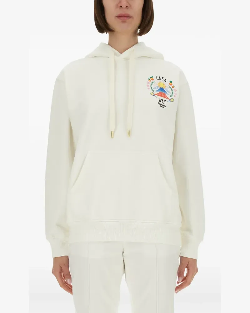 Casablanca Paris Casaway Mountain sweatshirt - Weiß Weiß