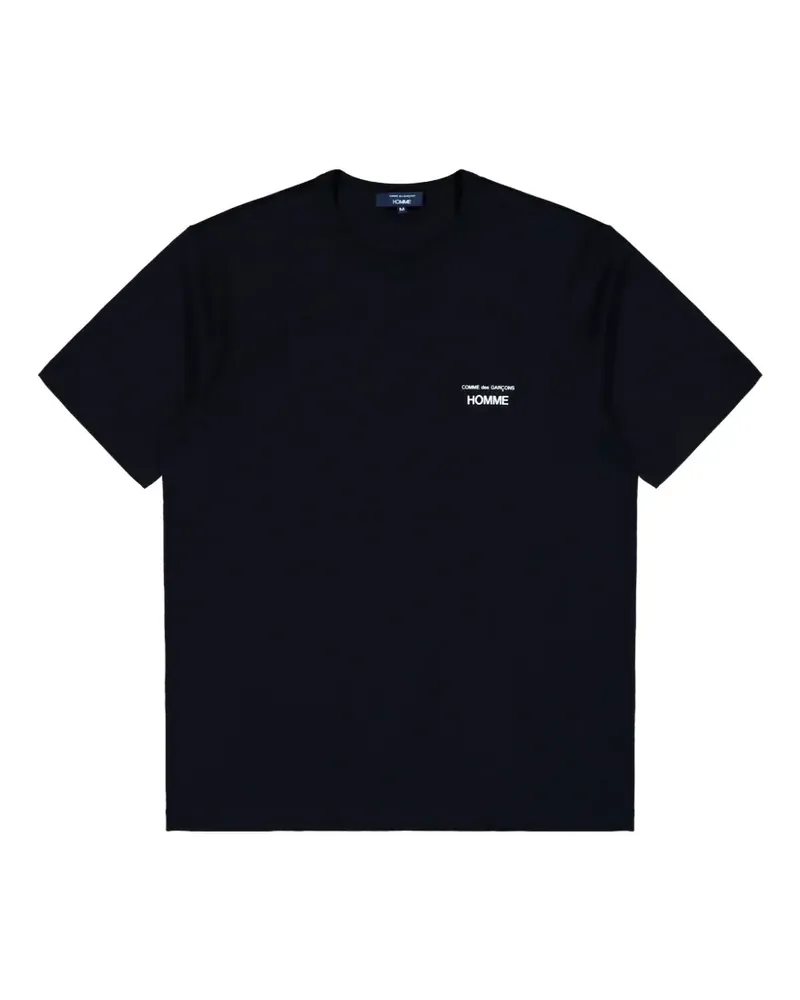 Comme des Garçons logo-print cotton T-shirt - Schwarz Schwarz