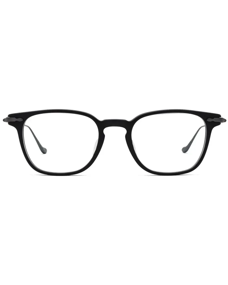 MATSUDA Brille mit eckigem Gestell - Schwarz Schwarz