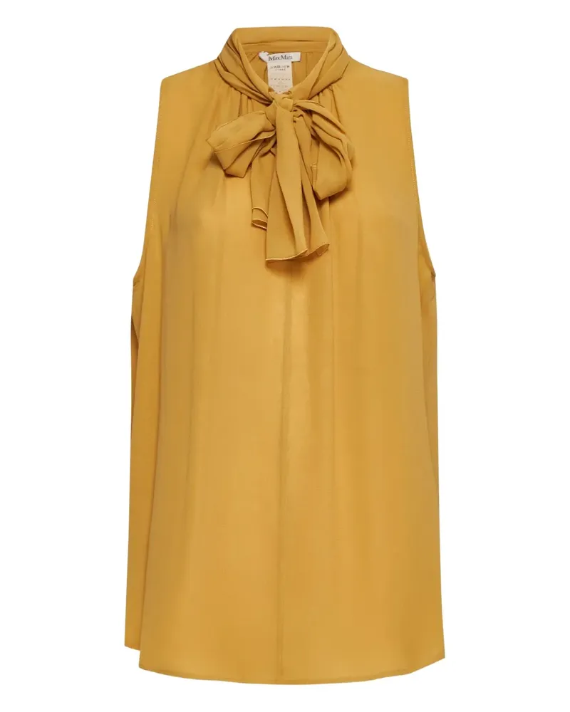 Max Mara Bluse aus Seide - Braun Braun