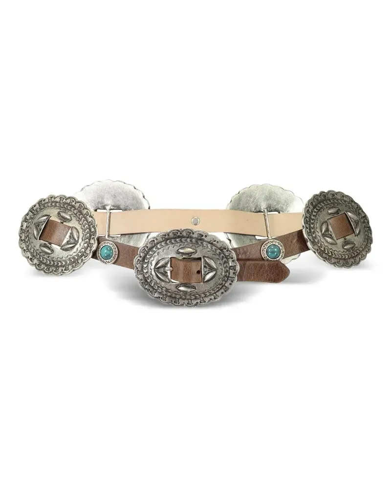 Streets Ahead leather belt - Braun Braun
