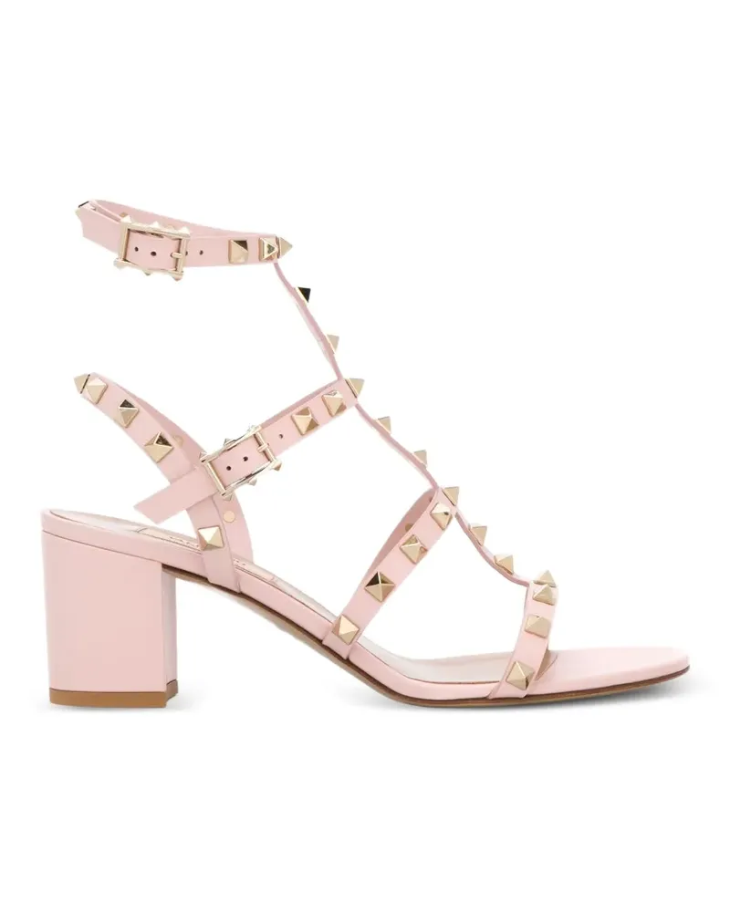 Valentino Garavani Rockstud Pantoletten - Rosa Rosa