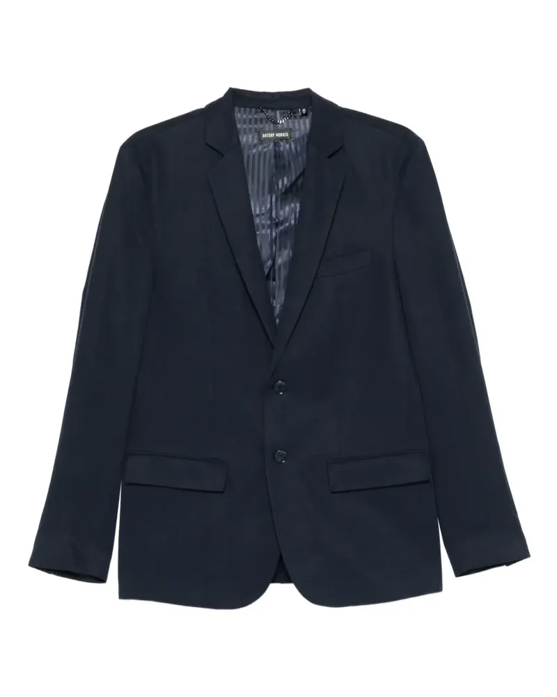 Antony Morato notched-lapel blazer - Blau Blau