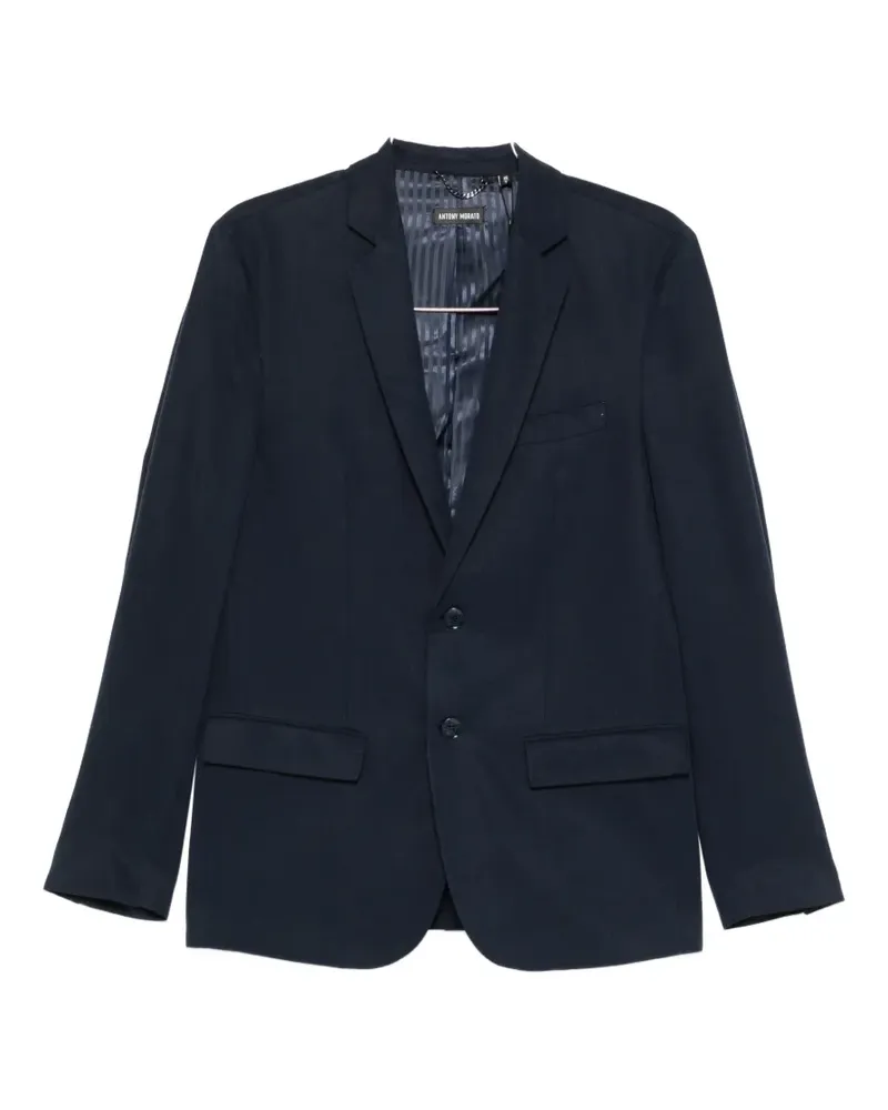 Antony Morato notched-lapel blazer - Blau Blau