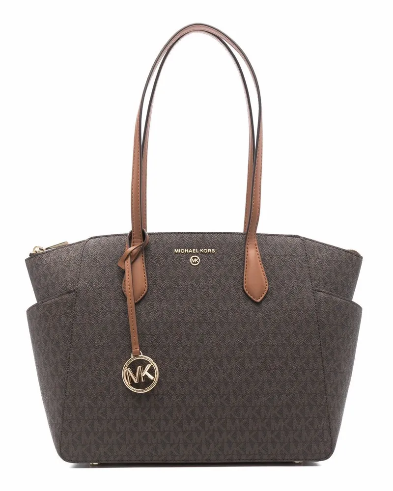 Michael Kors Mittelgroße Marilyn Handtasche - Braun Braun