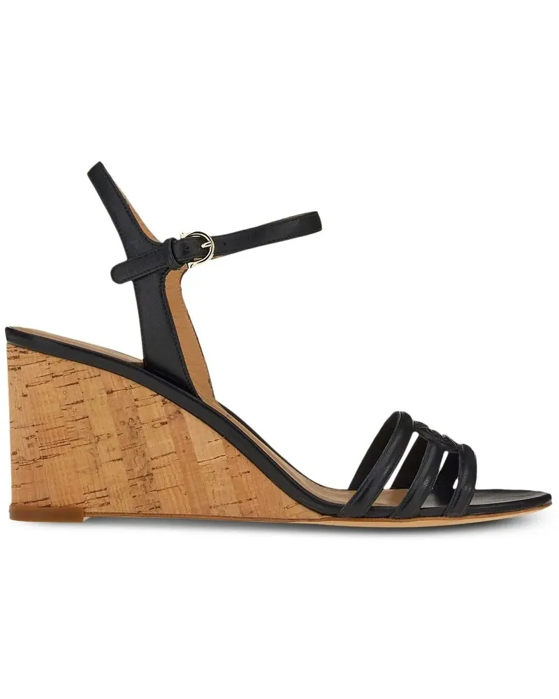Ferragamo Gancini Sandalen 70mm - Schwarz Schwarz