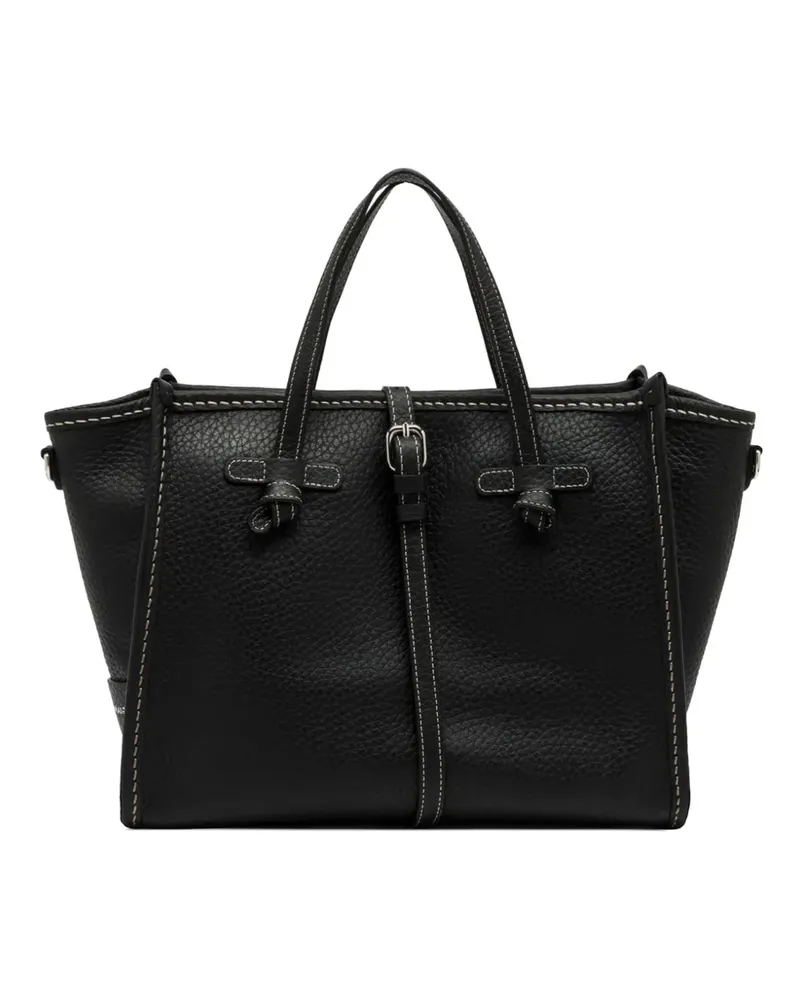 Gianni Chiarini Miss Marcella 32 leather trim tote bag - Schwarz Schwarz