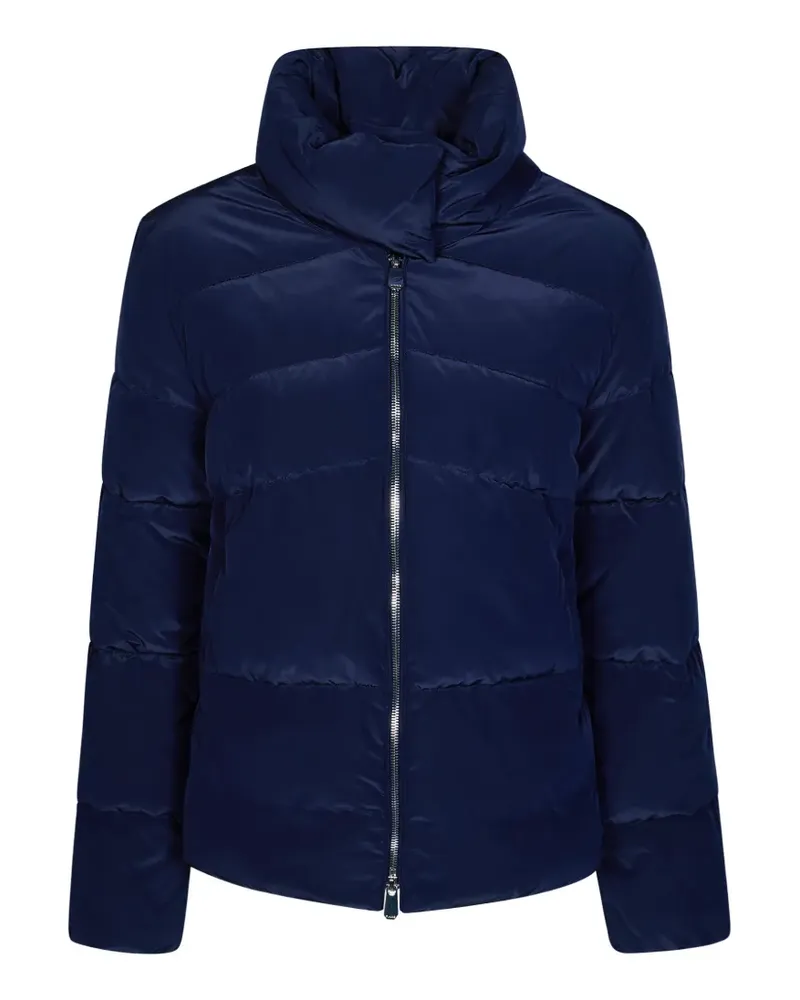 Pinko quilted high-neck jacket - Blau Blau