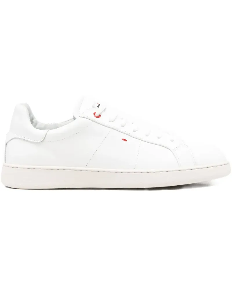 Kiton Sneakers aus Leder - Weiß Weiß