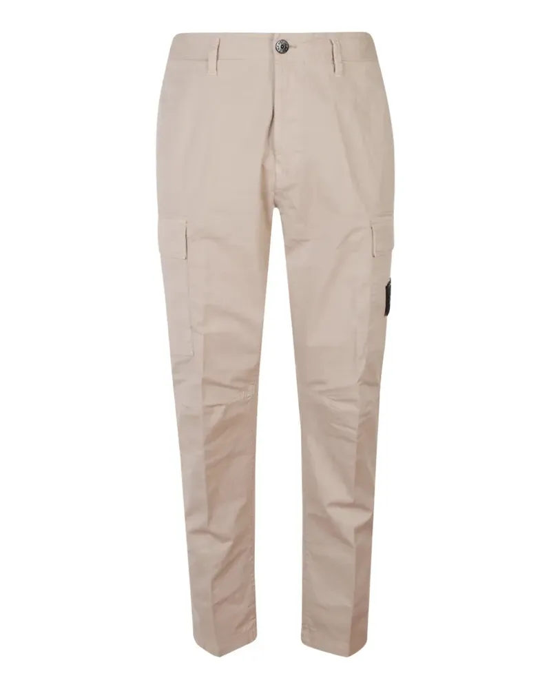 Stone Island logo-detail cargo pants - Nude Nude