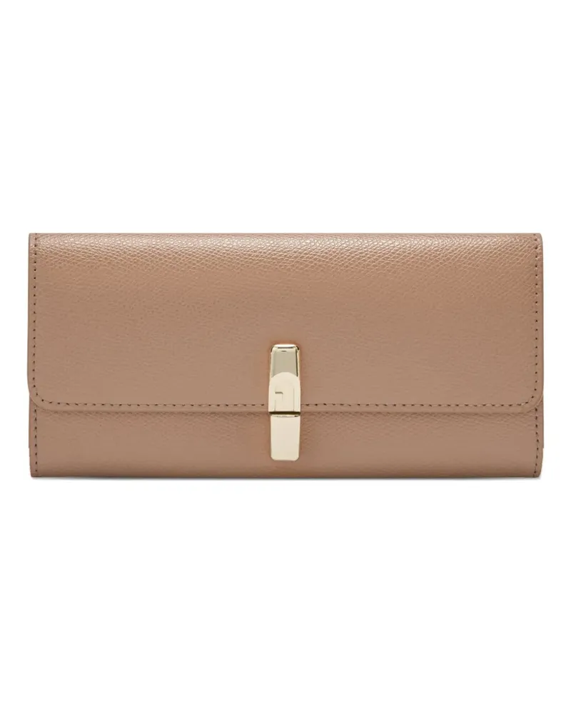 Furla Extra großes Iride Continental Portemonnaie - Nude Nude