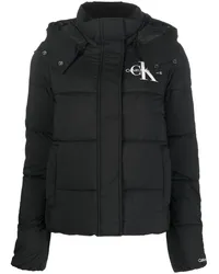 Calvin Klein Jacke mit Logo-Stickerei Schwarz