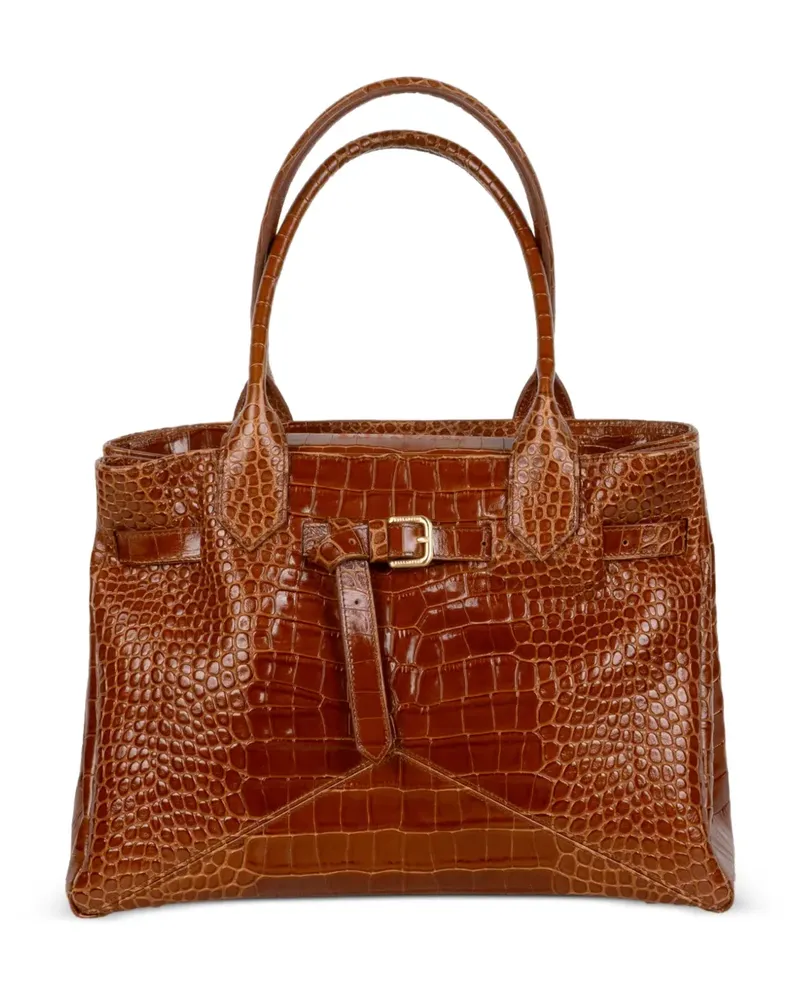 Ballantyne Kate Schultertasche mit Schnalle - Braun Braun