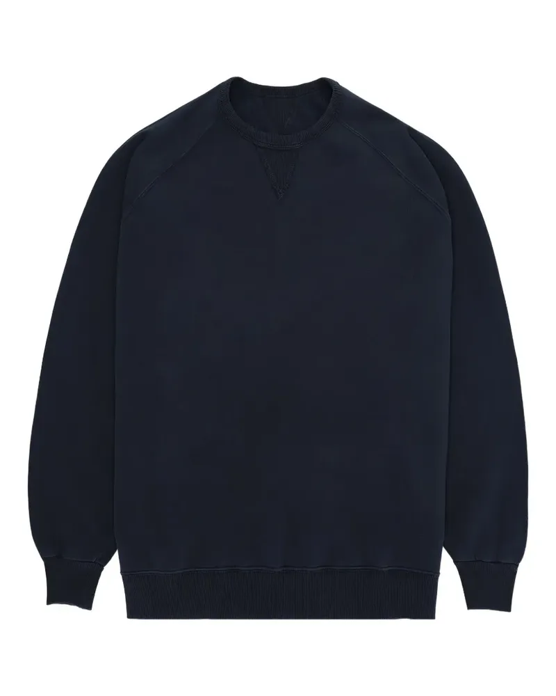 Fortela raglan-sleeve crew-neck sweatshirt - Blau Blau