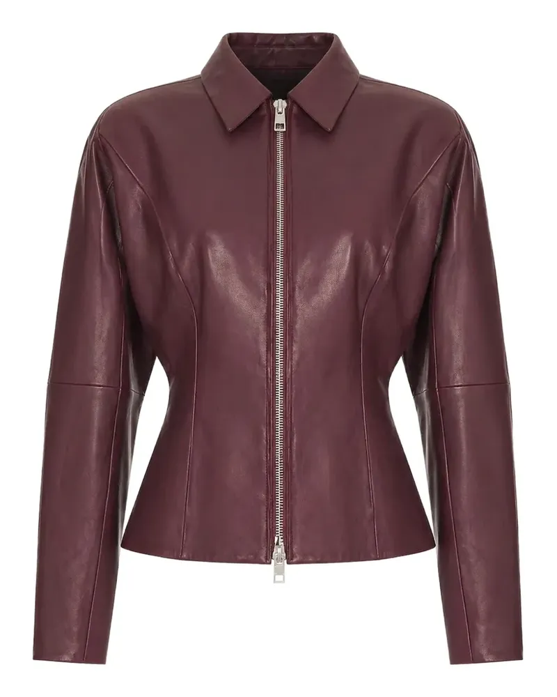 The Sei Jacke mit Schößchen - Violett Violett