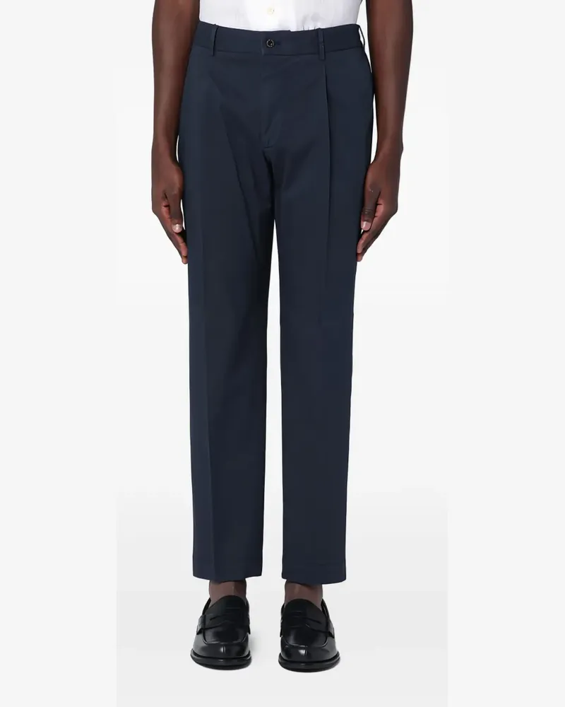 Biagio Santaniello Klassische Cropped-Hose - Blau Blau
