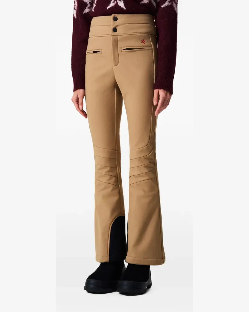 Perfect Moment Ausgestellte Aurora Skihose mit hohem Bund - Nude Nude