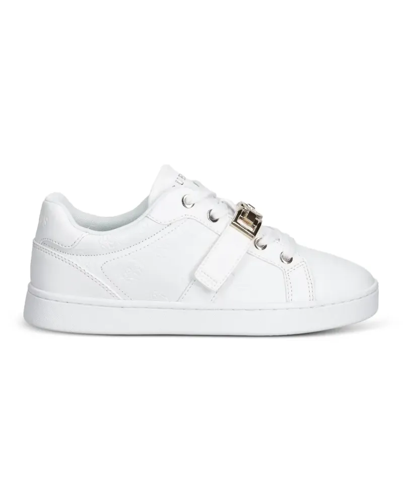 Guess Sneakers mit Logo-Prägung - Weiß Weiß