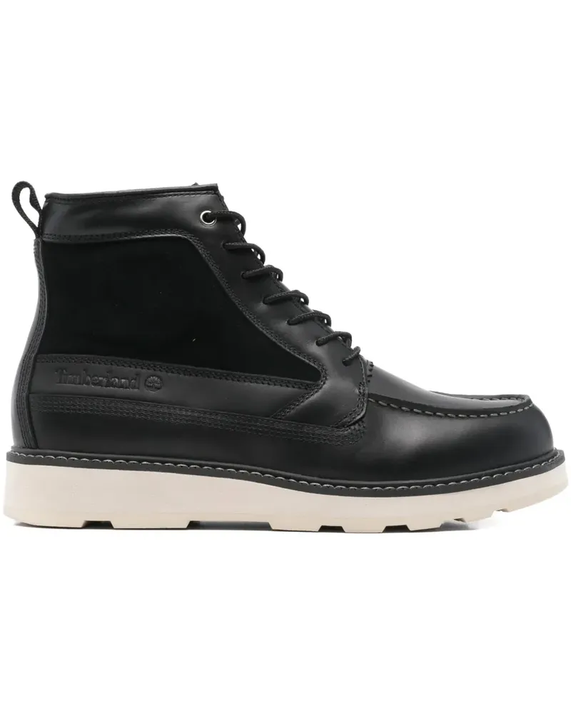 Timberland panelled lace-up boots - Schwarz Schwarz