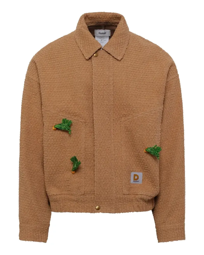 Doublet Tilled Field Jacke mit Karottendetail - Nude Nude
