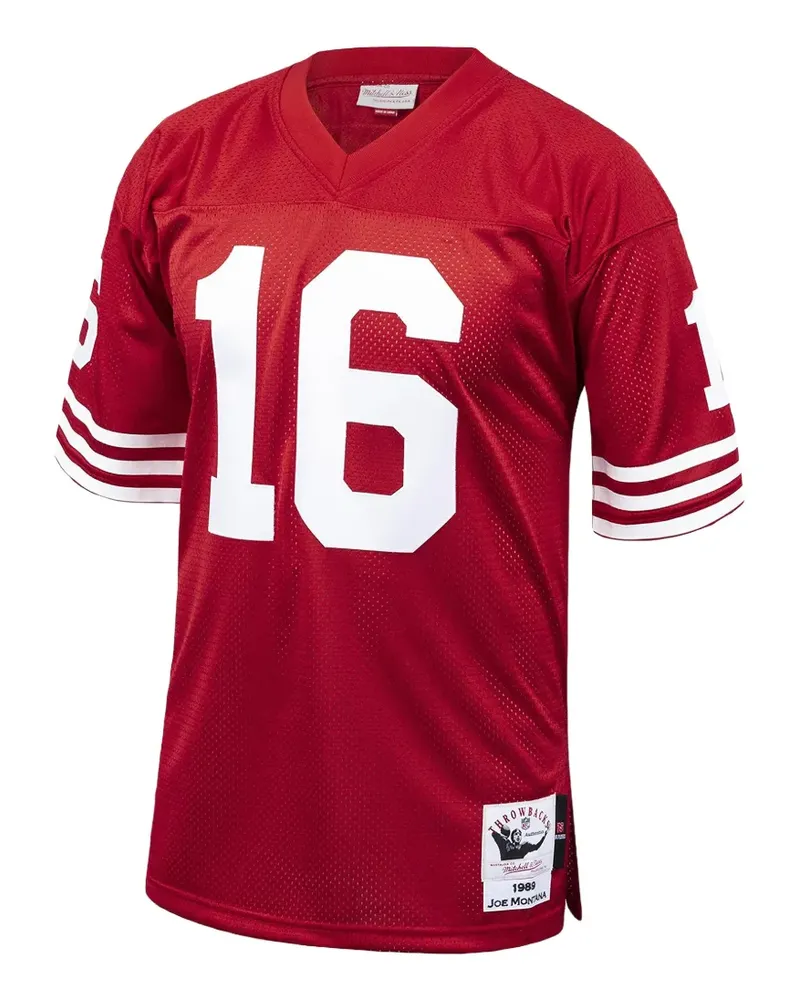 Mitchell & Ness NFL San Francisco 49ers 1989 Joe Montana T-shirt - Rot Rot