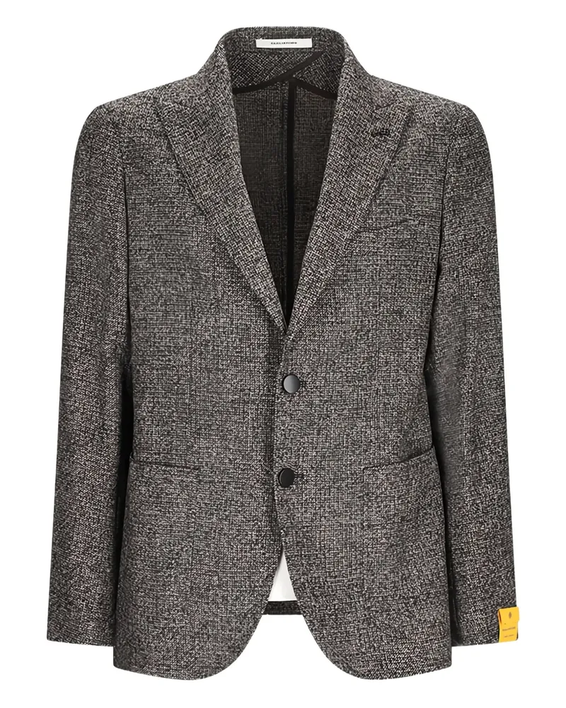 Tagliatore Strukturierte Jacke mit zwei Knöpfen - Grau Grau