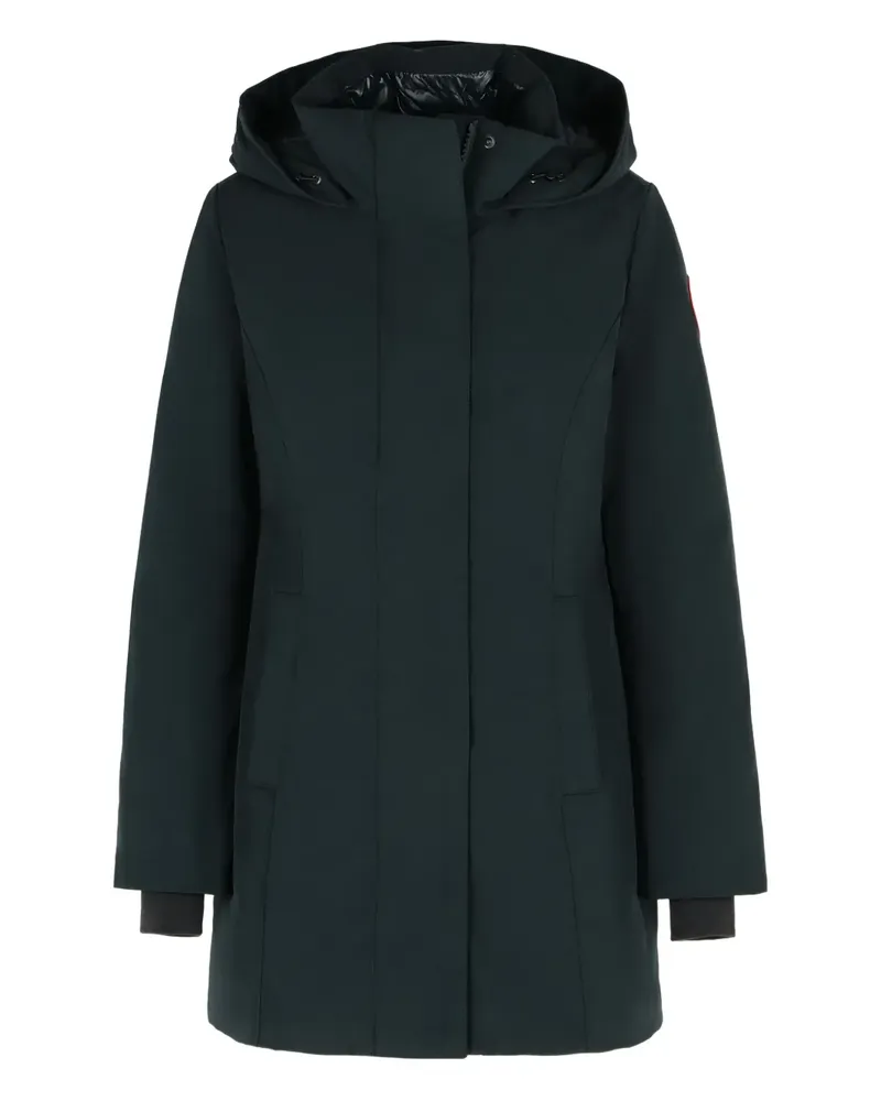 Canada Goose fixed-hood snap-button coat - Schwarz Schwarz