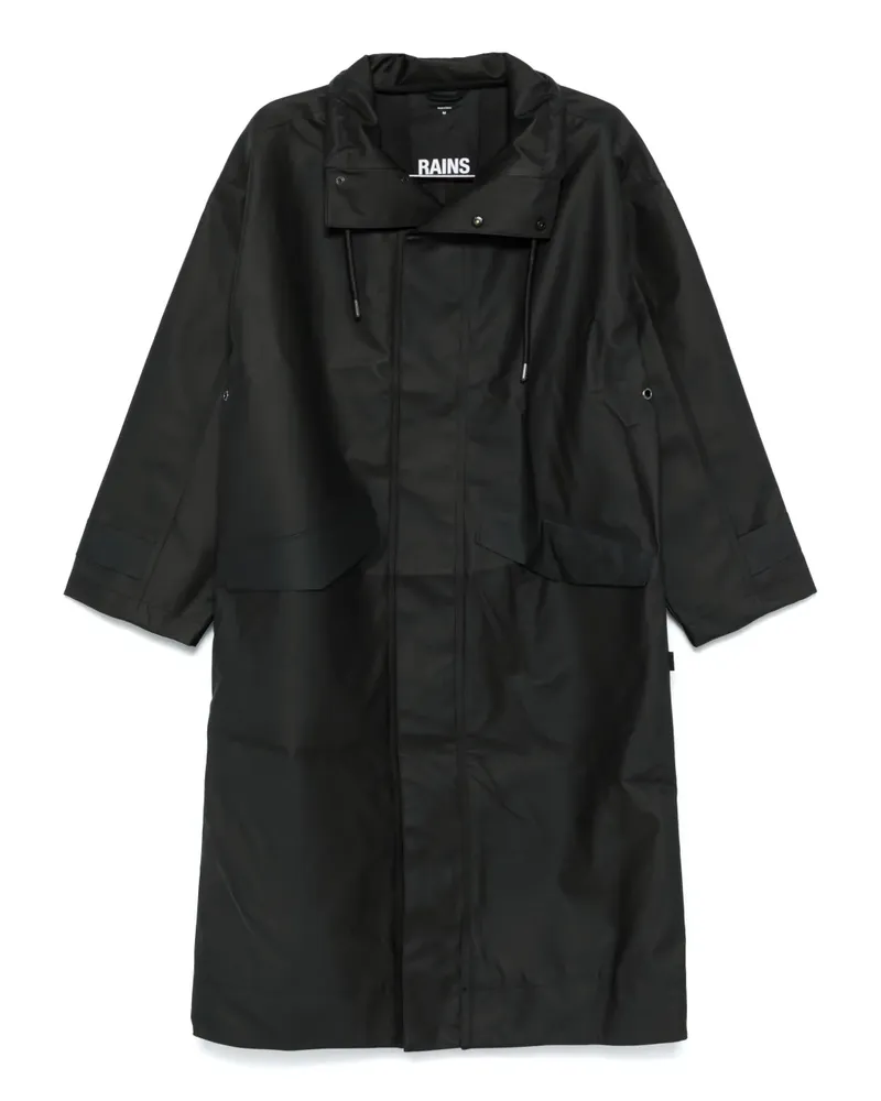 RAINS Vision Mantel - Schwarz Schwarz