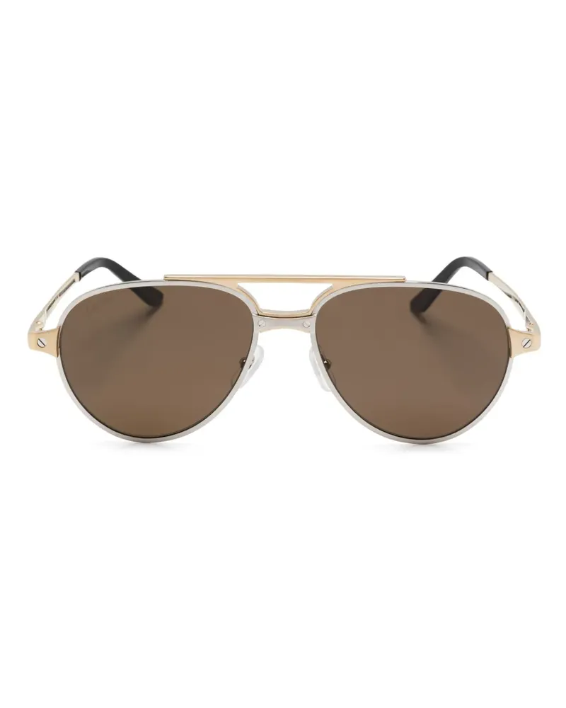 Cartier Santos Sonnenbrille - Gold Gold