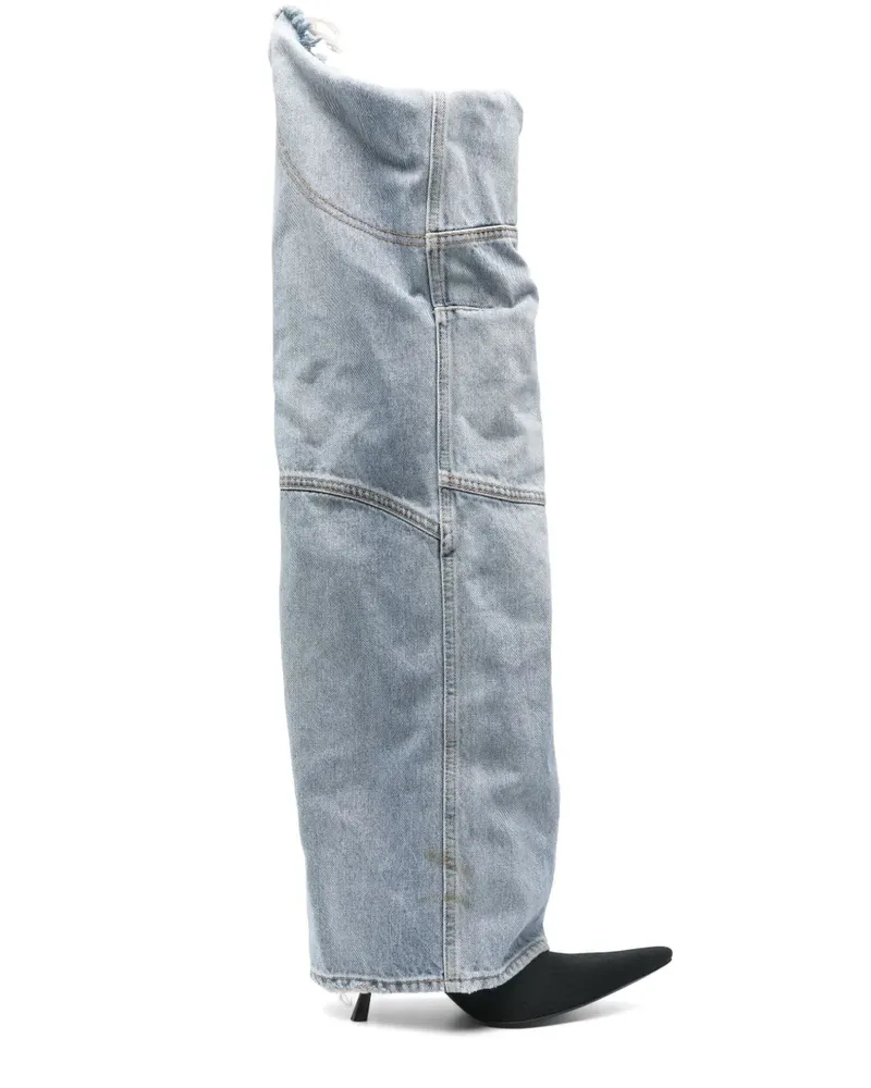 Balenciaga New Flex Stiefel 80mm - Blau Blau