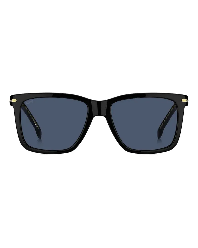 HUGO BOSS square-frame sunglasses - Schwarz Schwarz