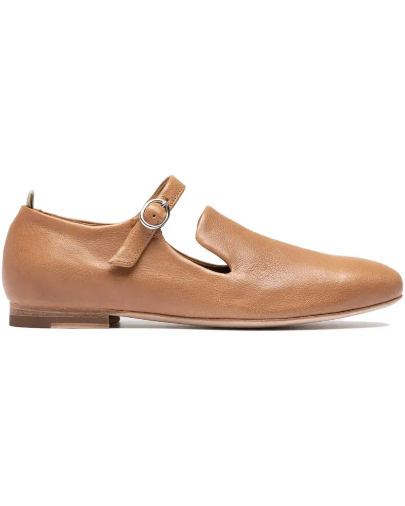 Officine Creative Italia Lilas 015 buckle loafers - Braun Braun