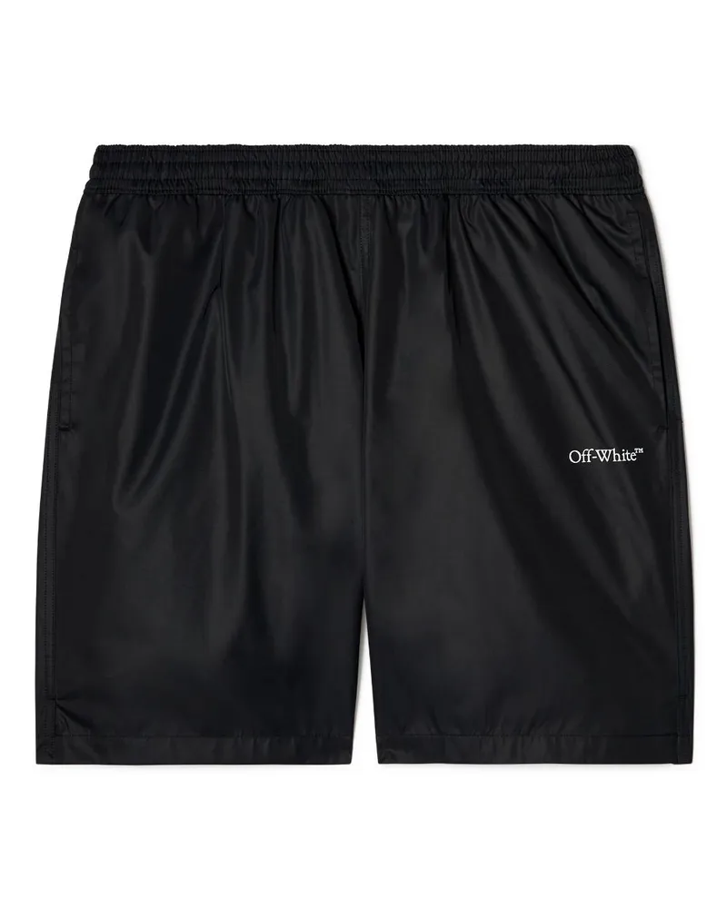 OFF-WHITE Arrow Surfer Badeshorts - Schwarz Schwarz