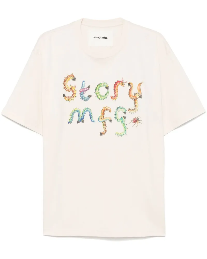 STORY mfg. Grateful T-Shirt - Nude Nude