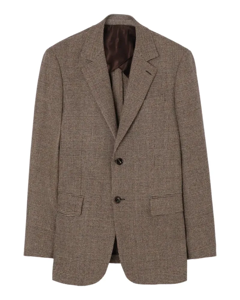 Burberry Sakko mit Prince of Wales-Karo - Braun Braun