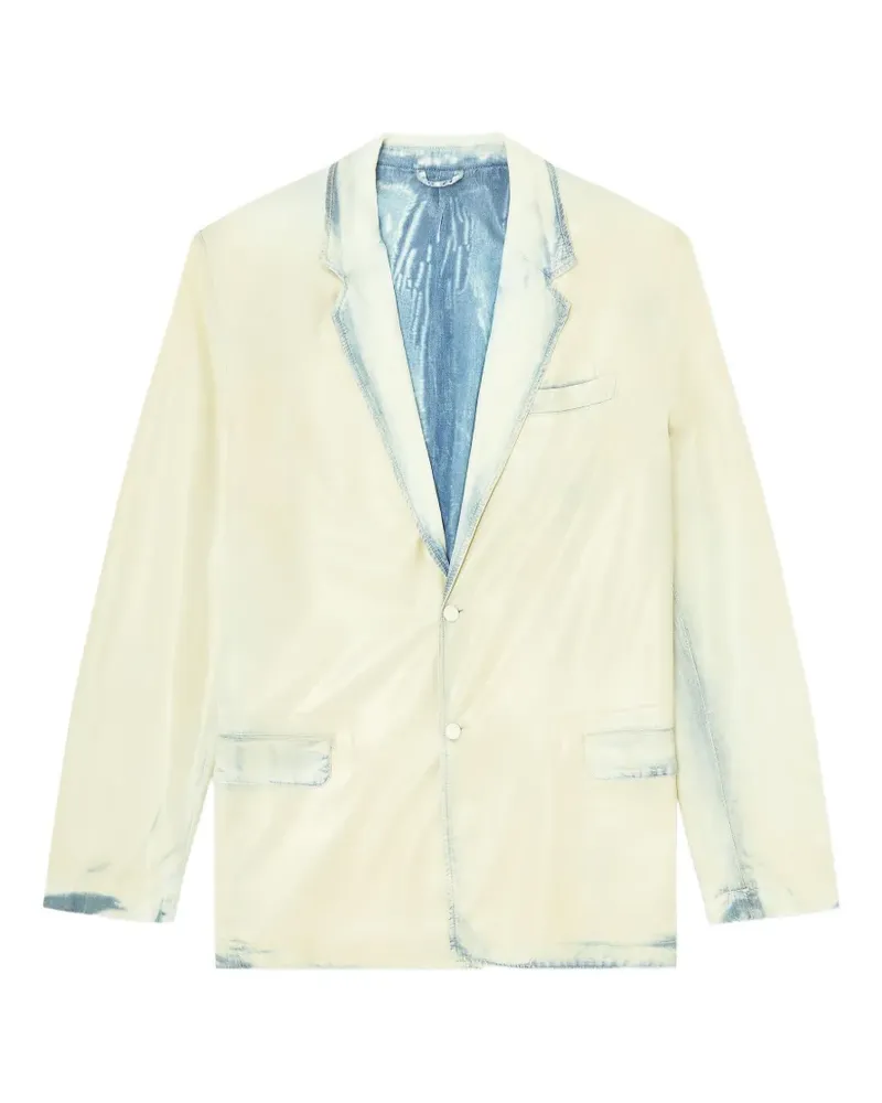 Diesel X-Ray bleach denim blazer - Nude Nude
